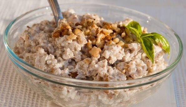 oatmeal alang sa pagkawala sa timbang
