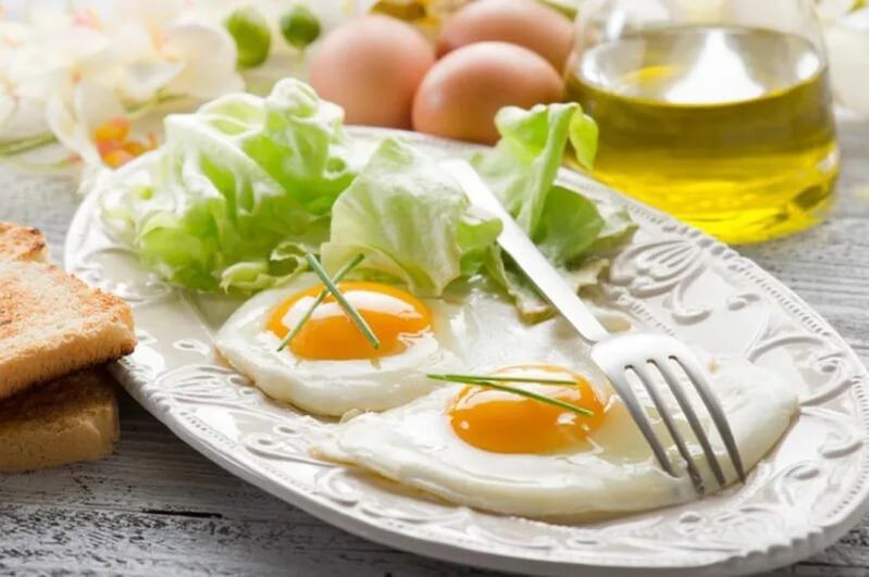 scrambled egg para sa dukan diet